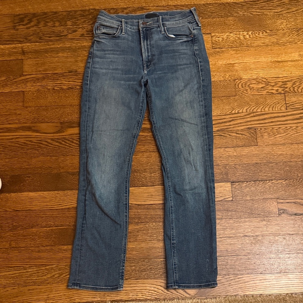 MOTHER Dark Blue Denim Jeans